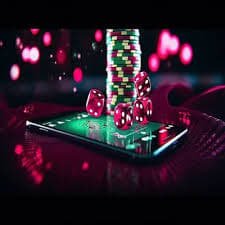 Live casino dealer table with cards and chips for online players in the Philippines